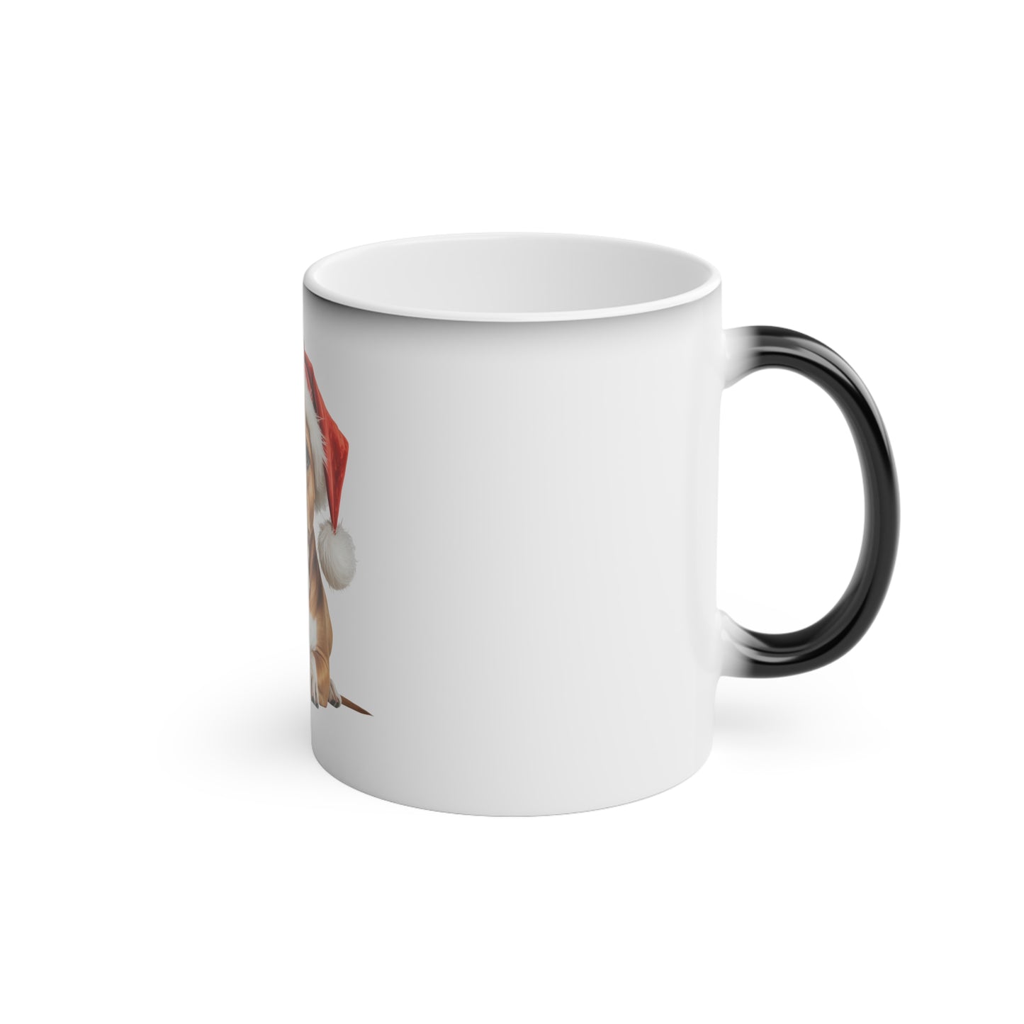 Merry Staffy-mas Magic Mug - Christmas Gift for Dog Lovers, Pet Mug, Holiday Decor, Cute Coffee Cup, Seasonal Present