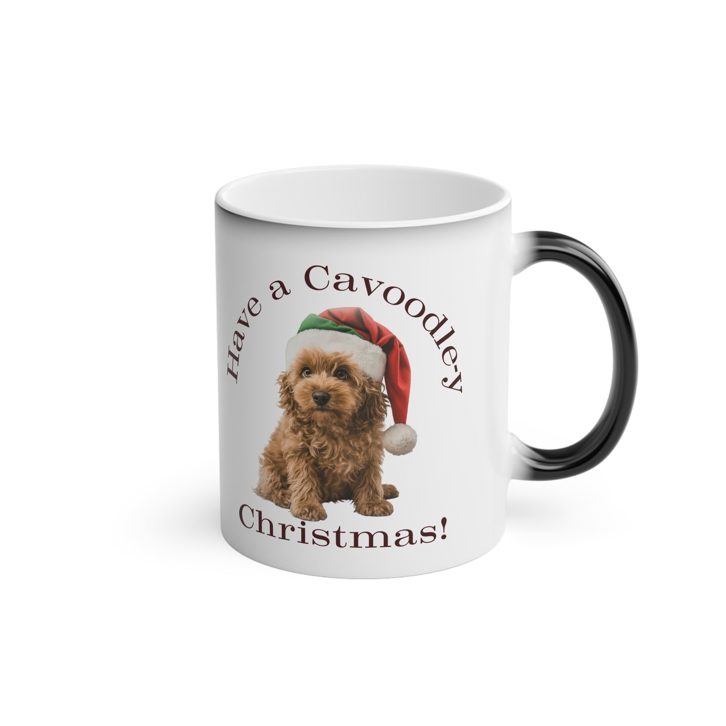 Tan Cavoodle Christmas Mug