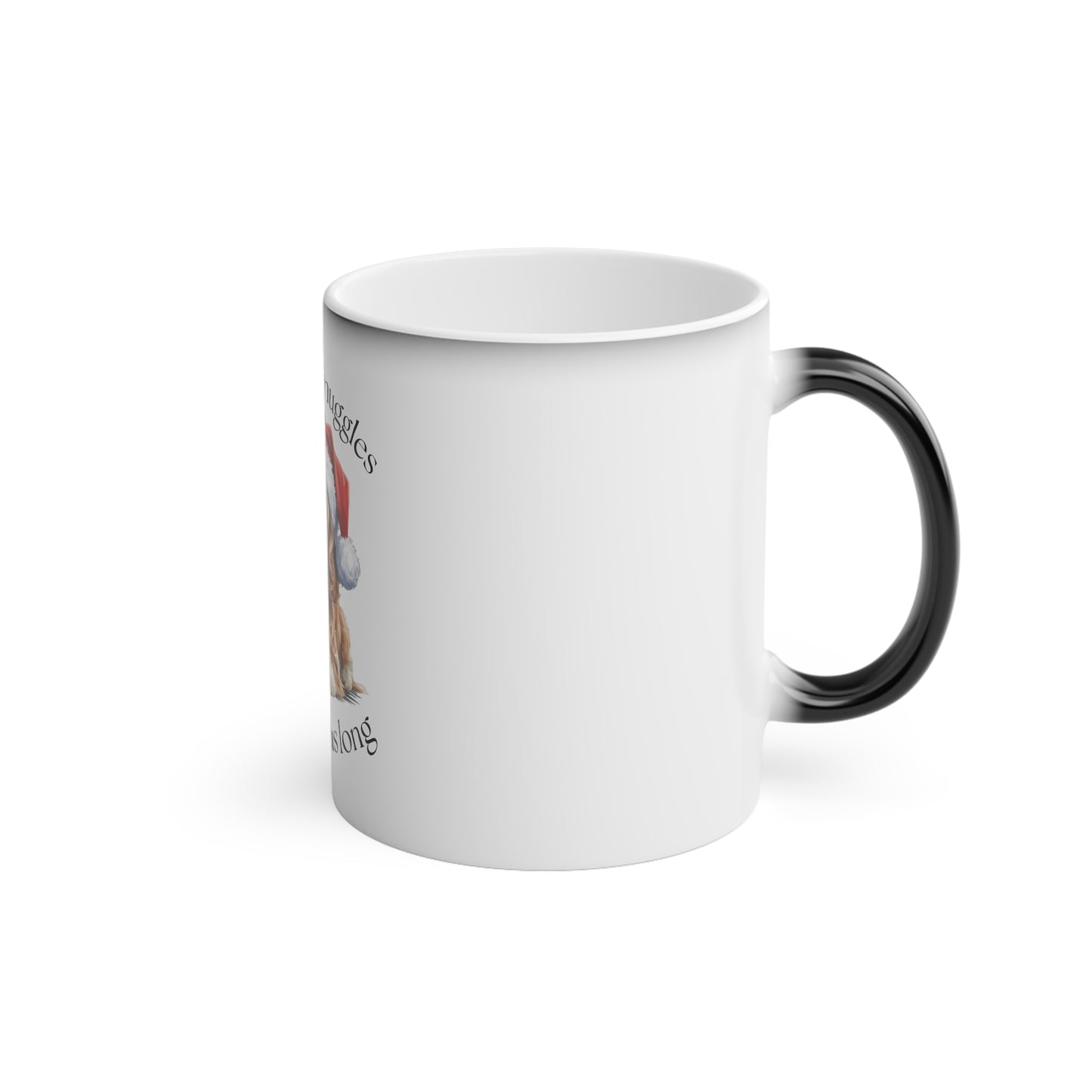 Cavoodle snuggles all Christmas long Magic Mug - Christmas Gift for Dog Lovers, Pet Mug, Holiday Decor, Cute Coffee Cup, Seasonal Present