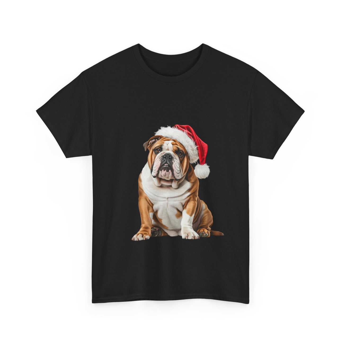 British Bulldog Christmas T-Shirt, Festive British Bulldog Christmas Tee, Cute Pet Lover Shirt, Holiday Apparel, Great Gift for Dog Owners