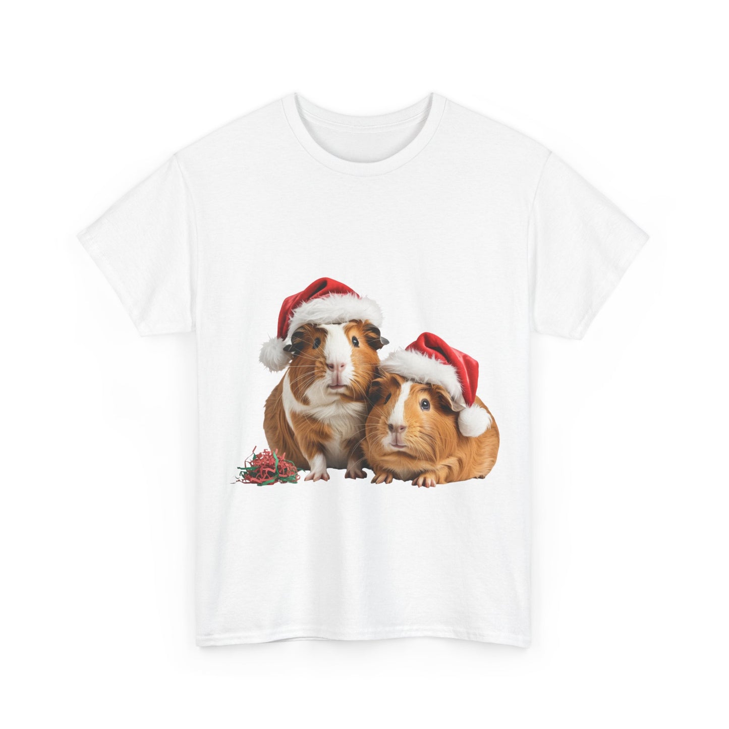 Christmas Guinea Pigs T-Shirt – Holiday Pet Lover Tee, Festive Small Animal Shirt, Cute Guinea Pig Xmas Gift, Adorable Pet Apparel, Holiday Rodent Shirt for Guinea Pig Lovers