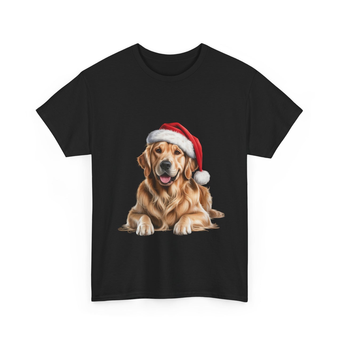 Santa's little Golden Retriever T-Shirt, Festive Golden Retriever Dog Christmas Tee, Cute Pet Lover Shirt, Holiday Apparel, Great Gift for Dog Owners
