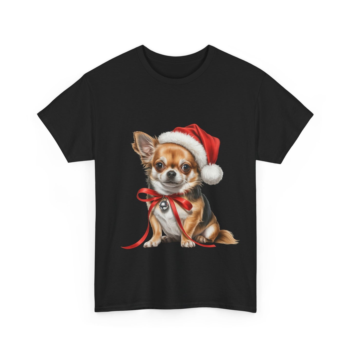 Christmas Chihuahua T-Shirt – Holiday Dog Lover Tee, Festive Small Dog Shirt, Cute Chihuahua Xmas Gift, Pet Lover Apparel, Holiday Puppy Shirt for Chihuahua Lovers