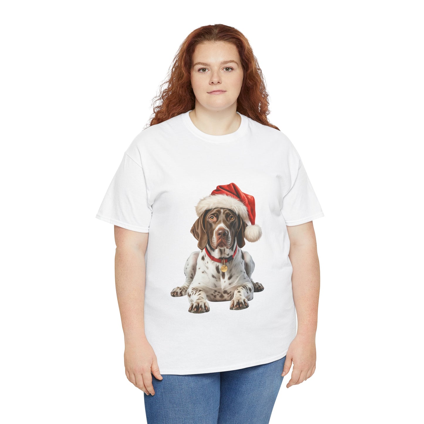 German Shorthair pointer Christmas T-Shirt, Festive German Shorthair pointer Dog Christmas Tee, Cute Pet Lover Shirt, Holiday Apparel, Great Gift for Dog Owners