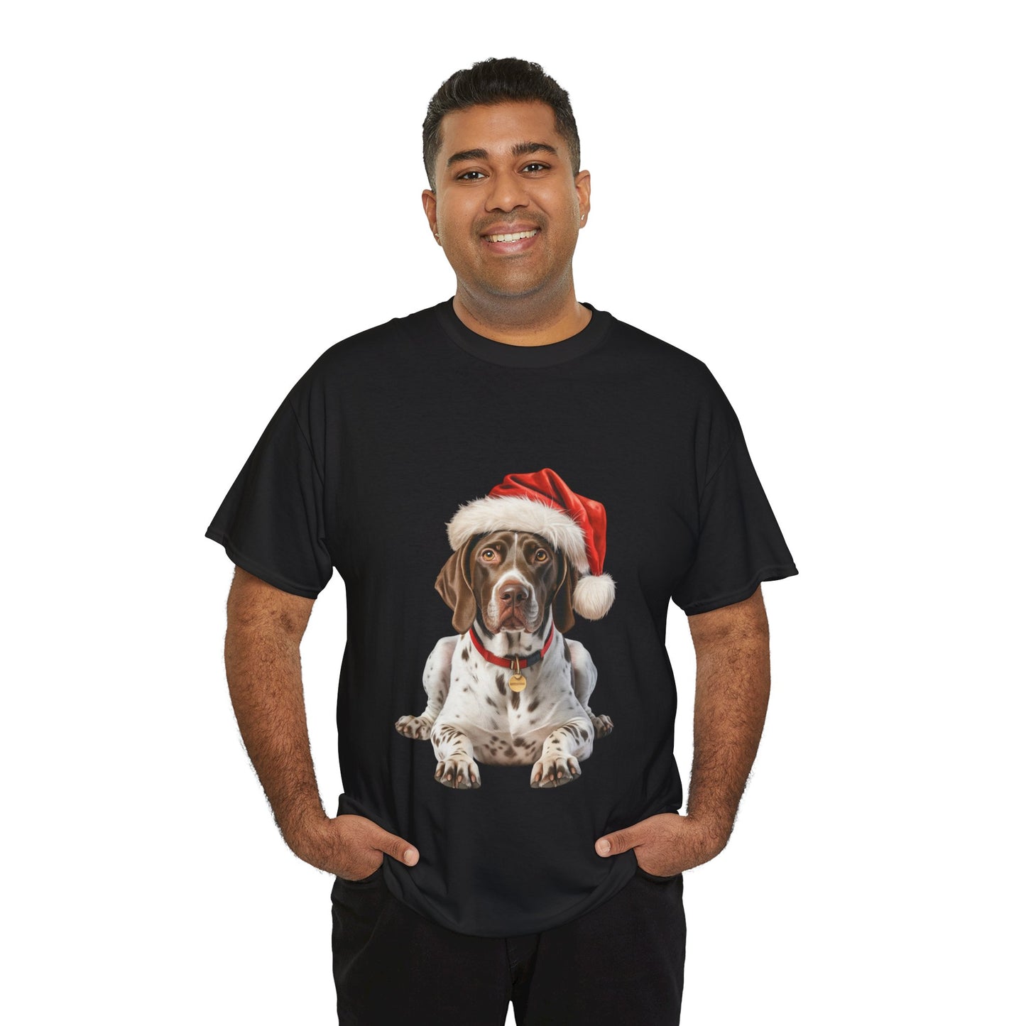 German Shorthair pointer Christmas T-Shirt, Festive German Shorthair pointer Dog Christmas Tee, Cute Pet Lover Shirt, Holiday Apparel, Great Gift for Dog Owners