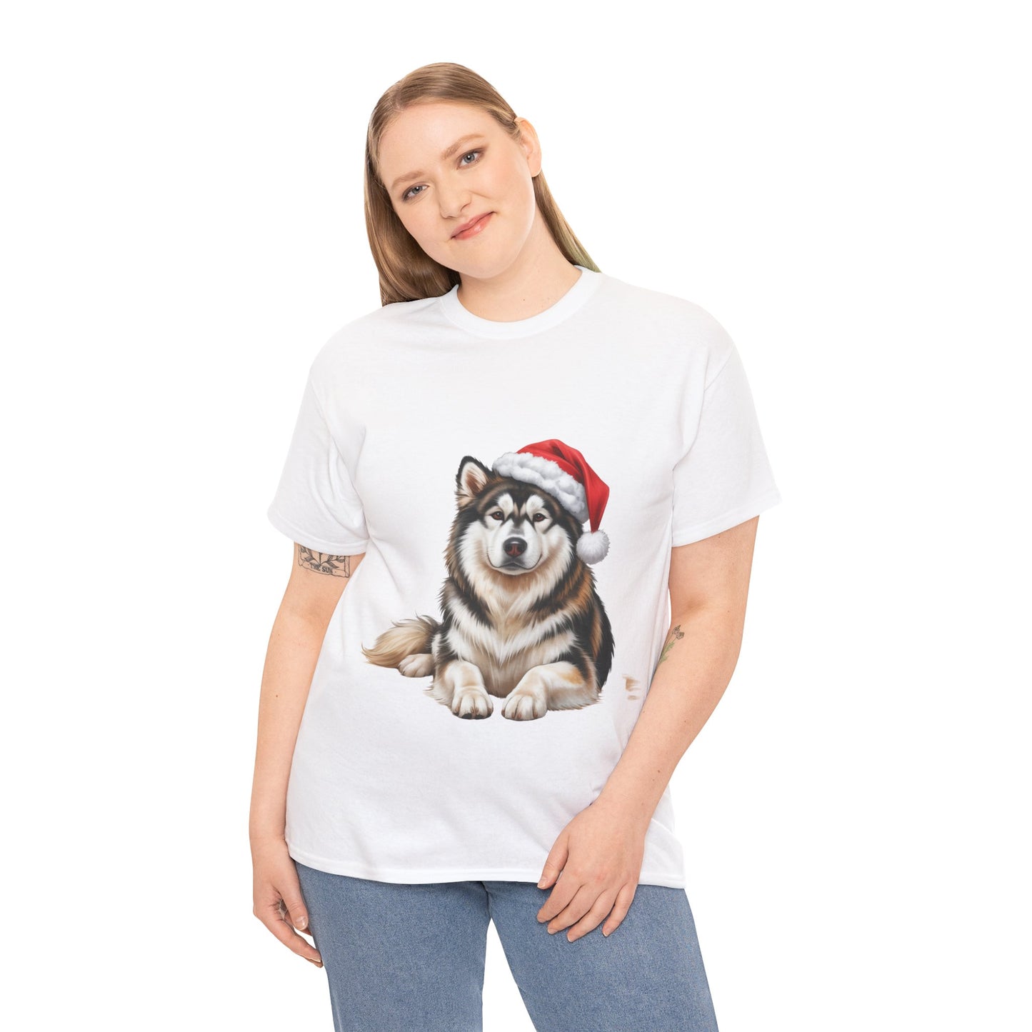 Malamute Christmas!! T-Shirt, Festive Malamute Dog Christmas Tee, Cute Pet Lover Shirt, Holiday Apparel, Great Gift for Dog Owners