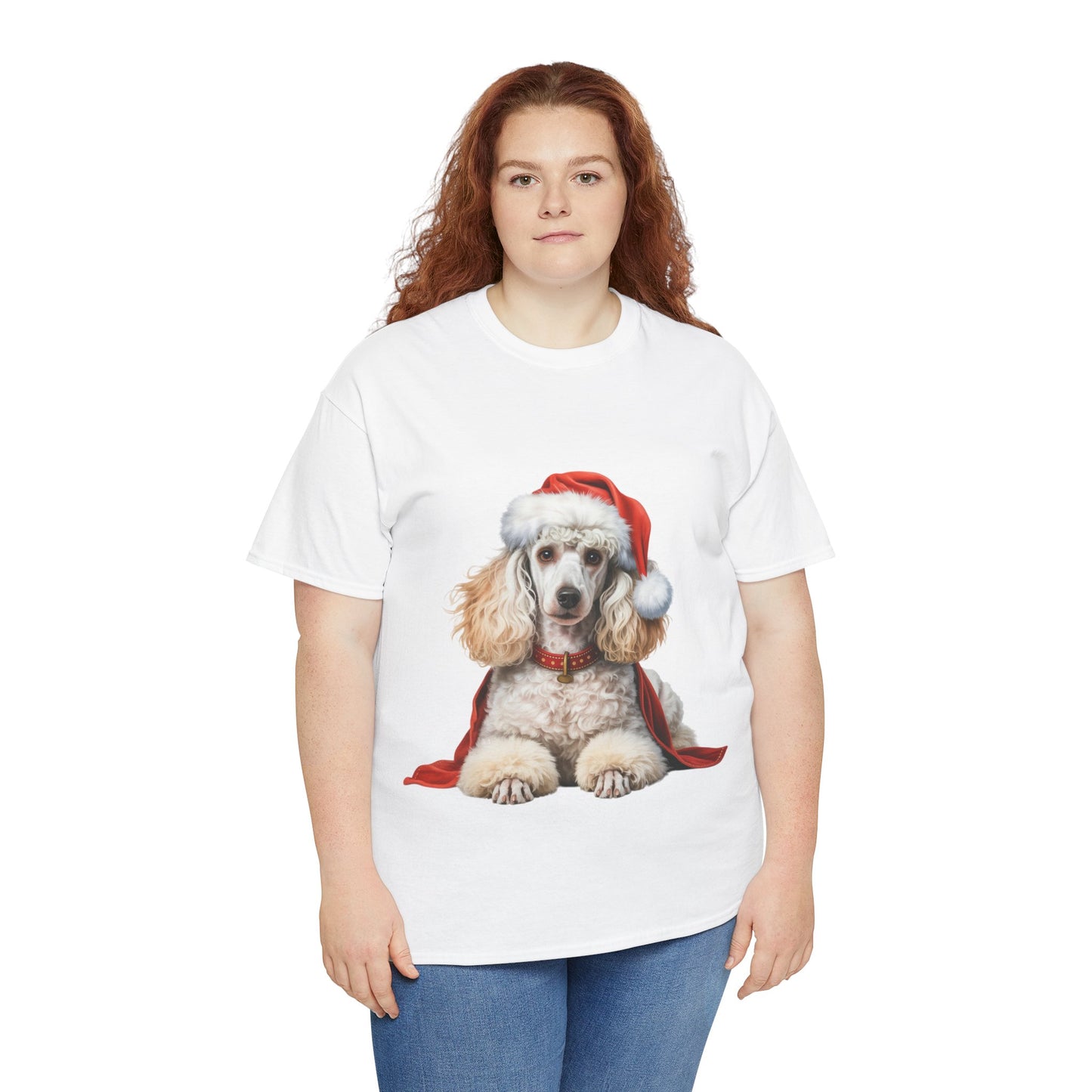 Poodle Christmas T-Shirt, Festive Poodle Dog Christmas Tee, Cute Pet Lover Shirt, Holiday Apparel, Great Gift for Dog Owners