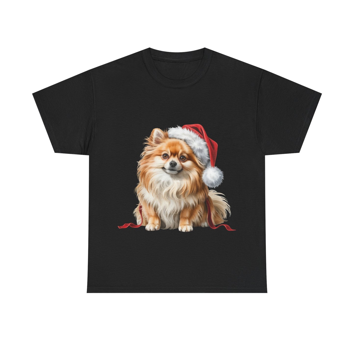 Pomeranian Christmas T–Shirt,  Pomeranian Holiday T-Shirt, Festive Pomeranian Dog Christmas Tee, Cute Pet Lover Shirt, Holiday Apparel, Great Gift for Dog Owners