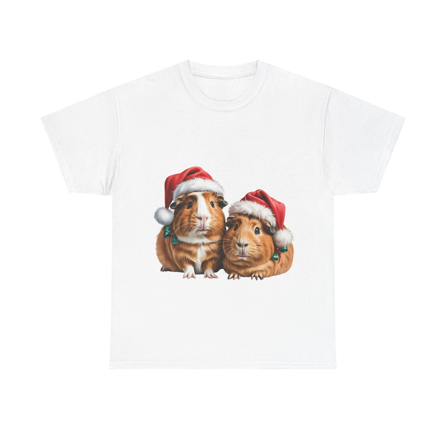 Guinea Pigs Christmas T-Shirt – Holiday Guinea Pigs Pet Lover Tee, Festive Small Animal Shirt, Cute Guinea Pig Xmas Gift, Adorable Pet Apparel, Holiday Rodent Shirt for Guinea Pig Lovers