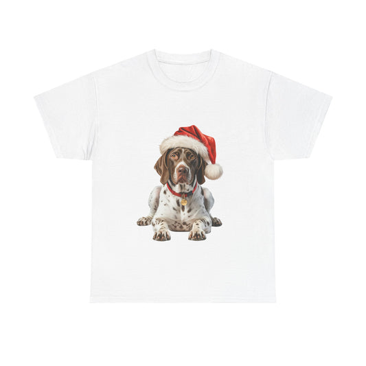 German Shorthair pointer Christmas T-Shirt, Festive German Shorthair pointer Dog Christmas Tee, Cute Pet Lover Shirt, Holiday Apparel, Great Gift for Dog Owners
