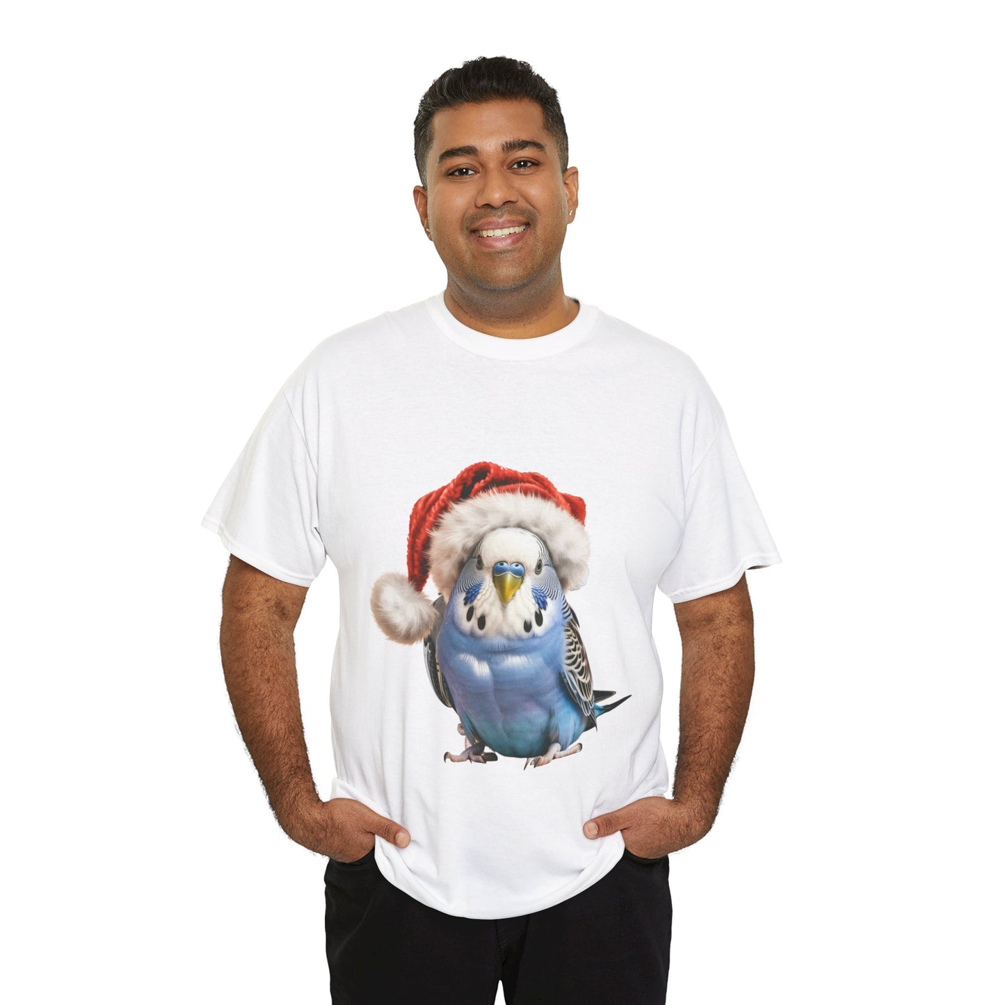 Budgie Christmas! T-Shirt, Festive Cockatiel Christmas Tee, Cute Bird  Lover Shirt, Holiday Apparel, Great Gift for Cockateil Owners