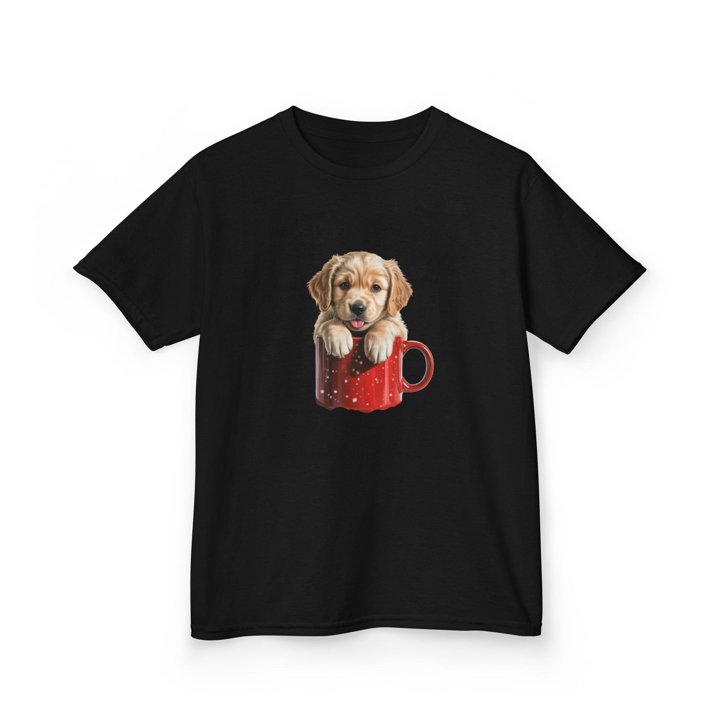Kids Christmas Dog T-Shirt, Festive Dog Kids Christmas Tee, Cute Pet Lover Shirt, Holiday Apparel, Great Gift for Dog Owners