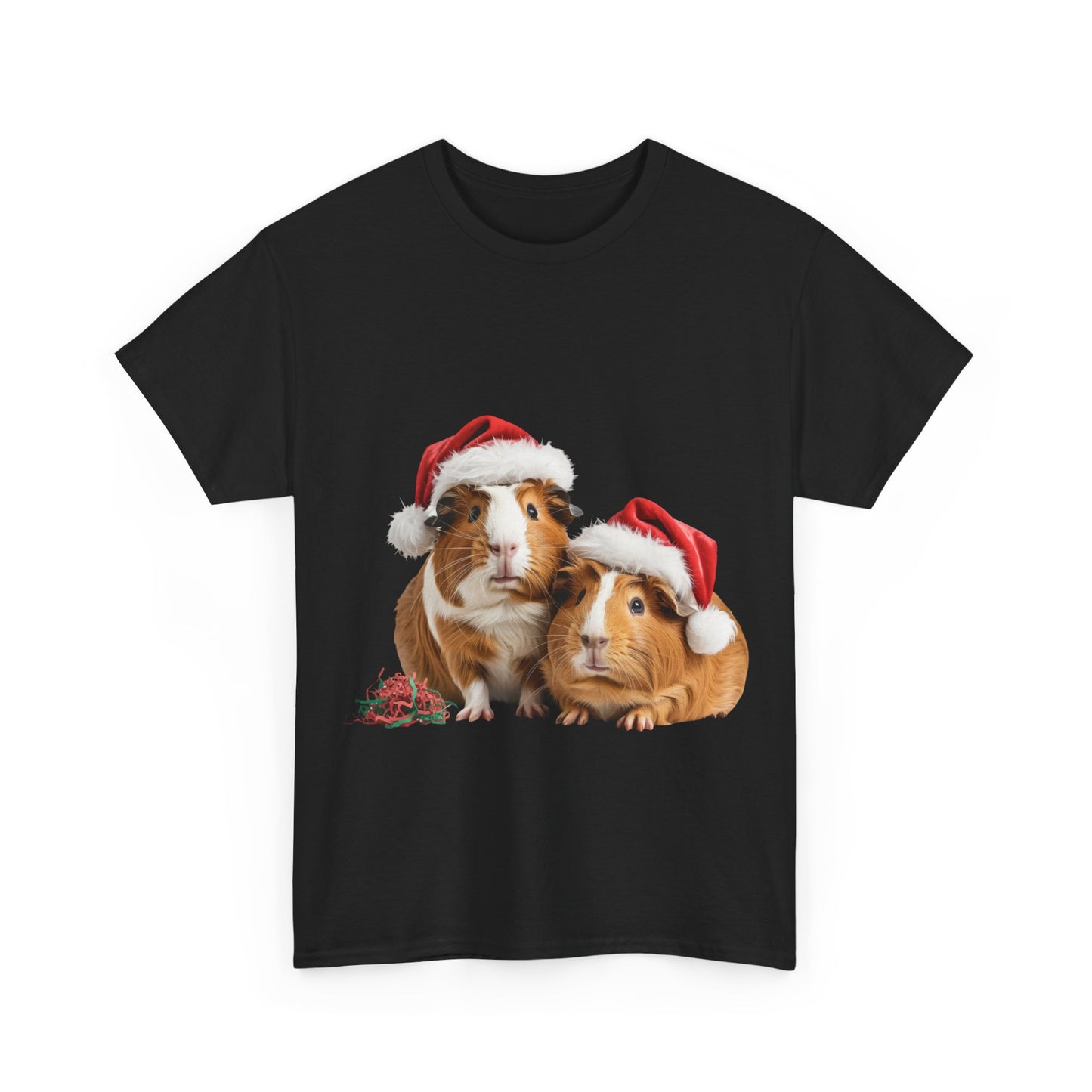 Christmas Guinea Pigs T-Shirt – Holiday Pet Lover Tee, Festive Small Animal Shirt, Cute Guinea Pig Xmas Gift, Adorable Pet Apparel, Holiday Rodent Shirt for Guinea Pig Lovers