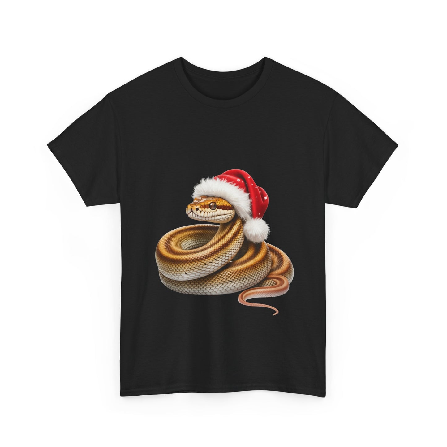 Christmas Python Snake T-Shirt – Holiday Reptile Lover Tee, Festive Snake Shirt, Cute Python Xmas Gift, Nature Lover Apparel, Holiday Exotic Pet Shirt for Python Lovers