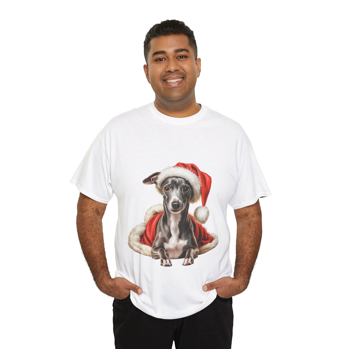 Italian Greyhound Christmas T-Shirt, Festive Iggy Dog Christmas Tee, Cute Pet Lover Shirt, Holiday Apparel, Great Gift for Dog Owners