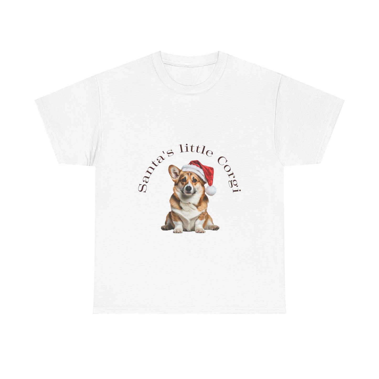 Santa's little Corgi T-Shirt, Festive Corgi Dog Christmas Tee, Cute Pet Lover Shirt, Holiday Apparel, Great Gift for Dog Owners