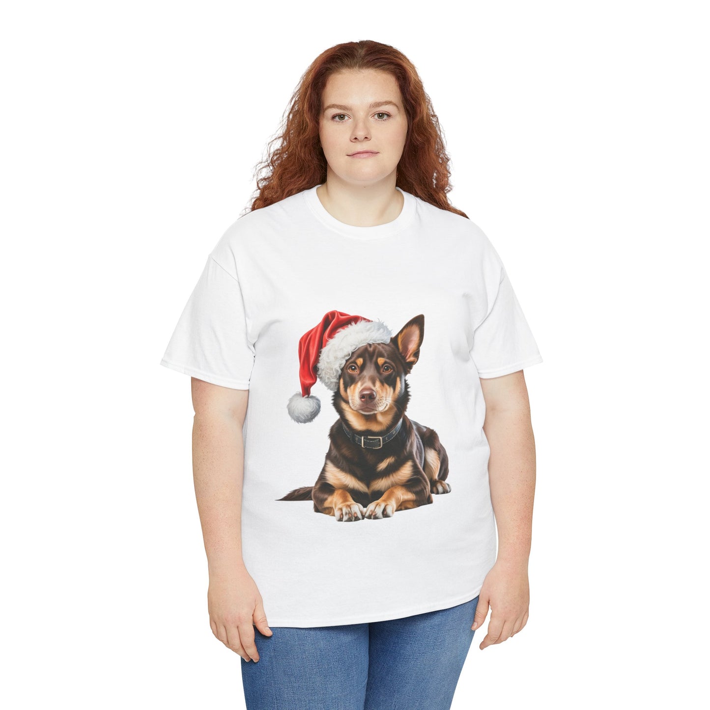 Kelpie Christmas T-Shirt, Festive Kelpie Dog Christmas Tee, Cute Pet Lover Shirt, Holiday Apparel, Great Gift for Dog Owners