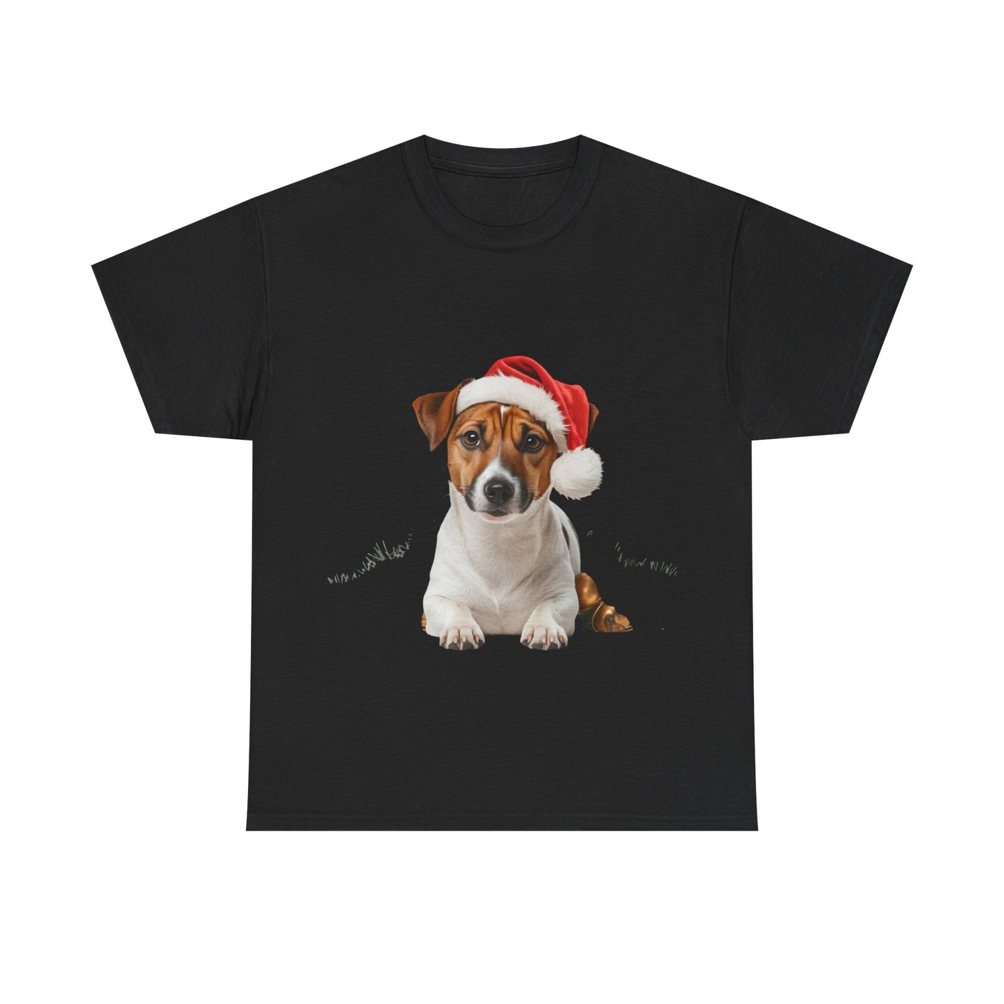 Jack Russell Christmas T-Shirt, Festive Jack Russell Dog Christmas Tee, Cute Pet Lover Shirt, Holiday Apparel, Great Gift for Dog Owners