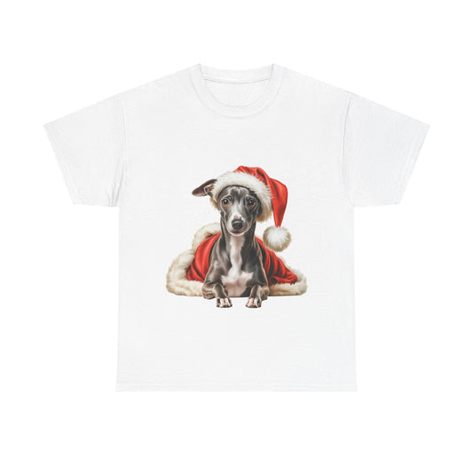 Italian Greyhound Christmas T-Shirt, Festive Iggy Dog Christmas Tee, Cute Pet Lover Shirt, Holiday Apparel, Great Gift for Dog Owners