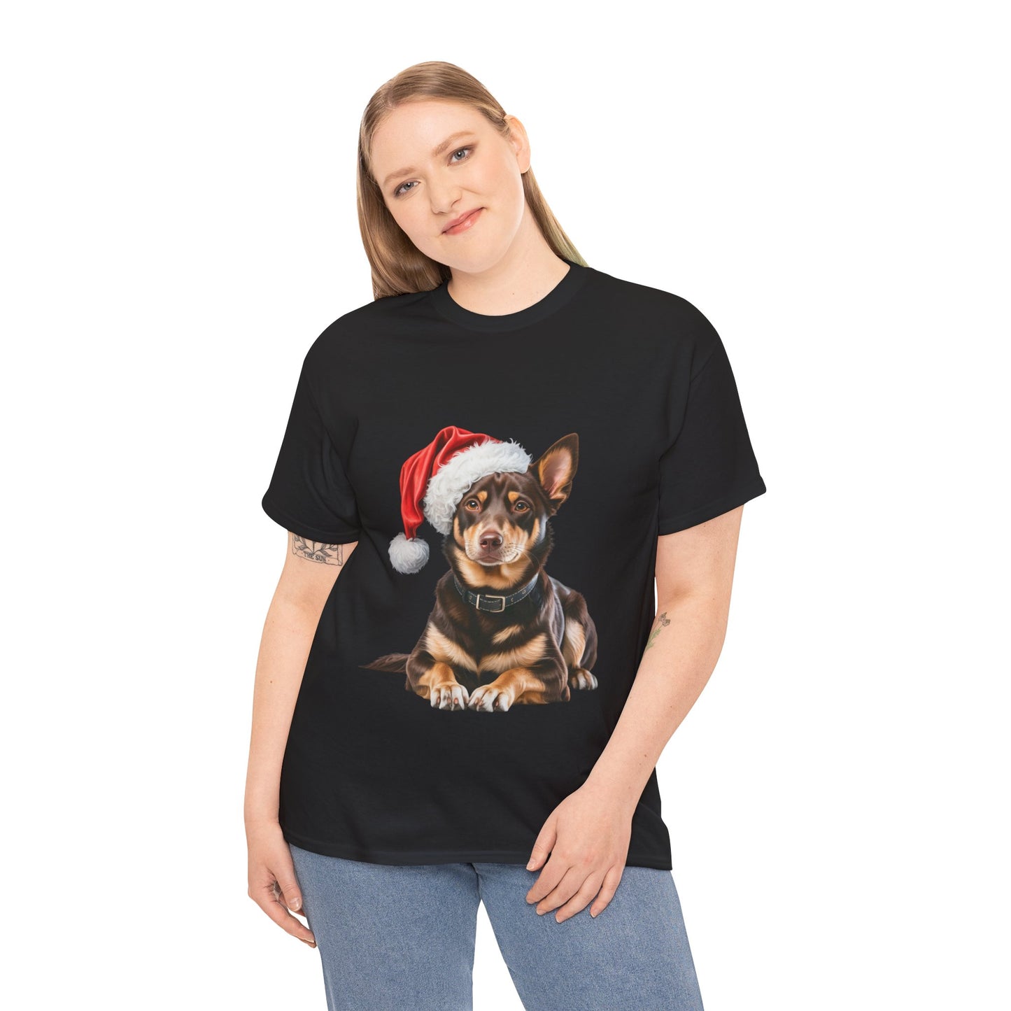 Kelpie Christmas T-Shirt, Festive Kelpie Dog Christmas Tee, Cute Pet Lover Shirt, Holiday Apparel, Great Gift for Dog Owners