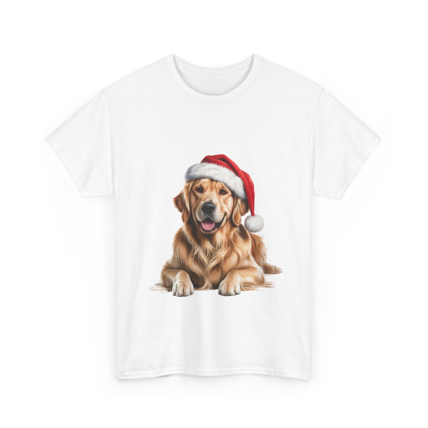 Santa's little Golden Retriever T-Shirt, Festive Golden Retriever Dog Christmas Tee, Cute Pet Lover Shirt, Holiday Apparel, Great Gift for Dog Owners