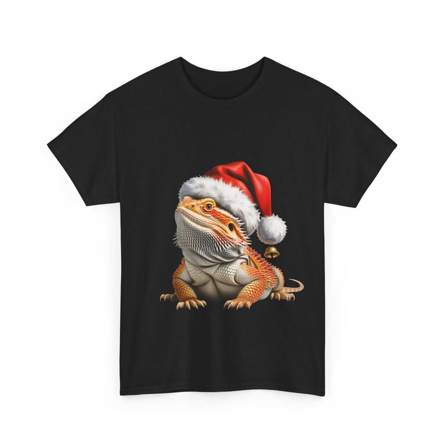 Bearded Dragon Christmas T-Shirt – Holiday Reptile Lover Tee, Festive Lizard Shirt, Cute Bearded Dragon Xmas Gift, Nature Lover Apparel, Holiday Exotic Pet Shirt for Bearded Dragon Lovers