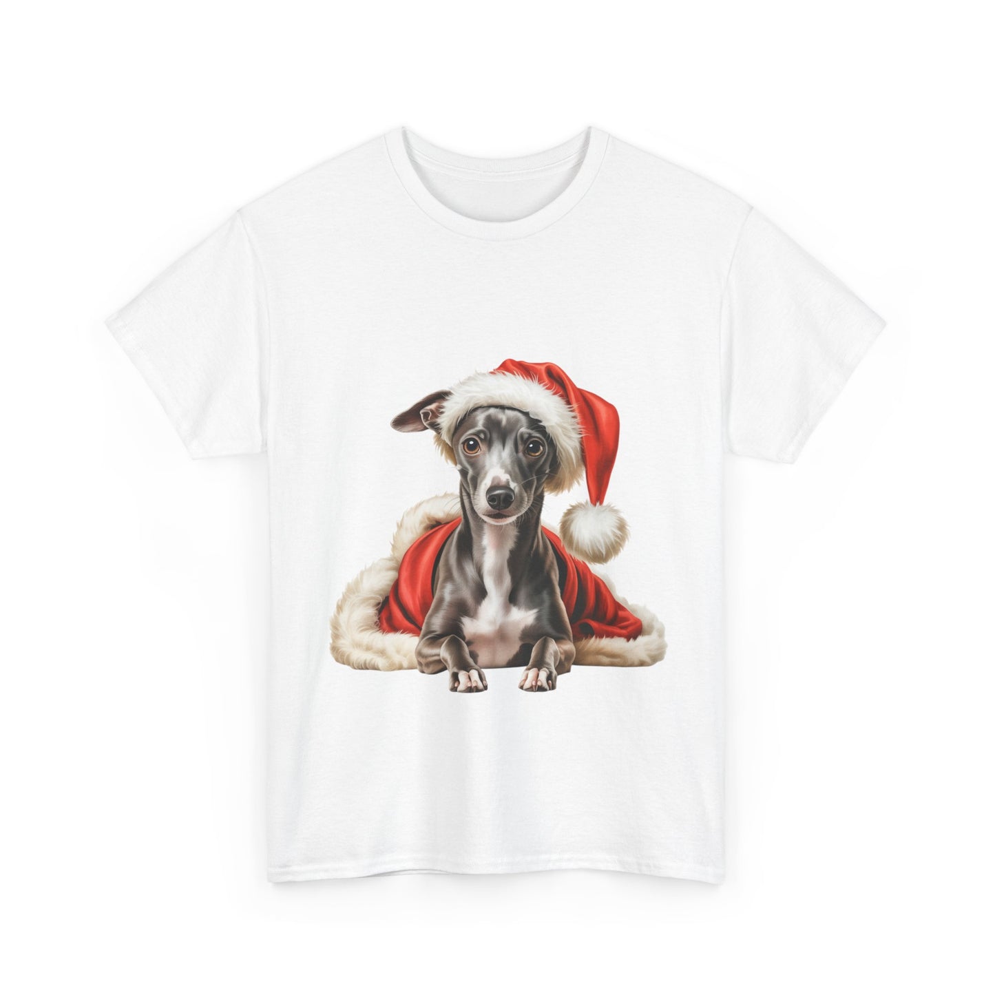 Italian Greyhound Christmas T-Shirt, Festive Iggy Dog Christmas Tee, Cute Pet Lover Shirt, Holiday Apparel, Great Gift for Dog Owners