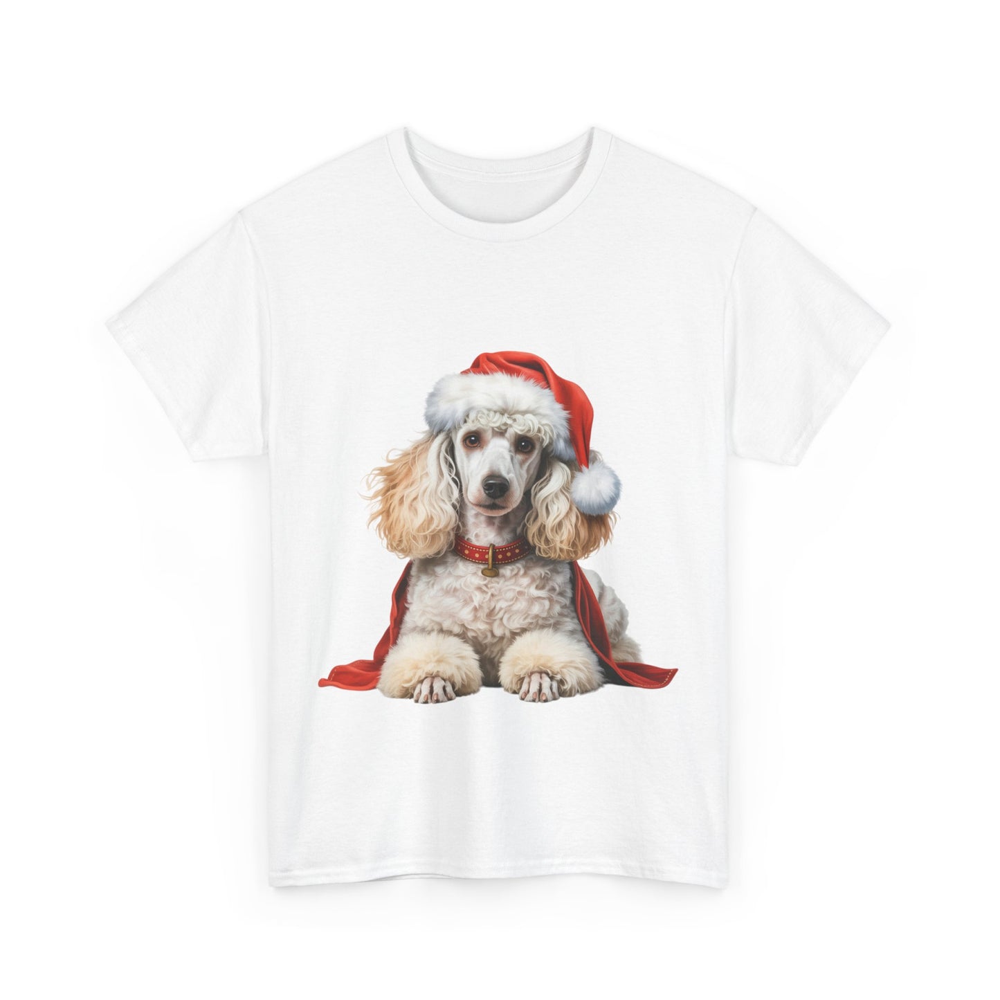Poodle Christmas T-Shirt, Festive Poodle Dog Christmas Tee, Cute Pet Lover Shirt, Holiday Apparel, Great Gift for Dog Owners