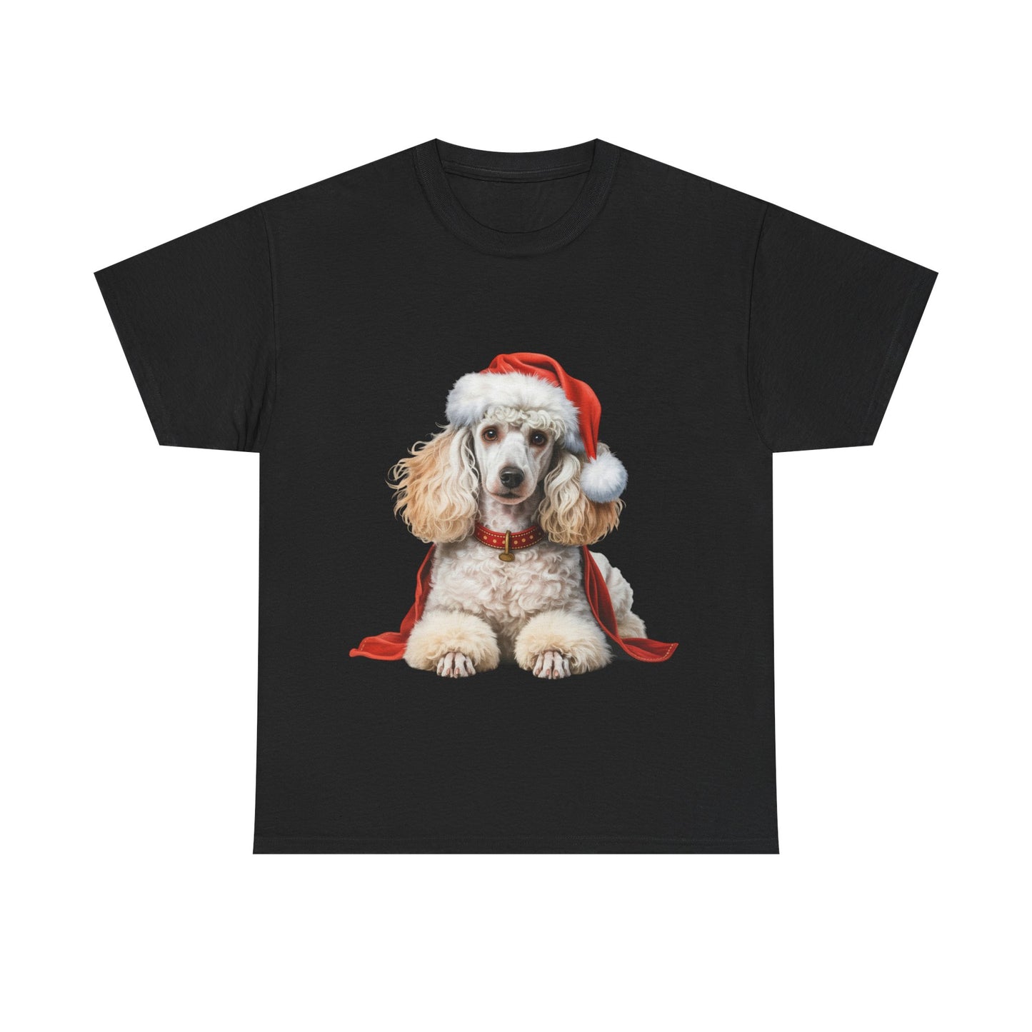 Poodle Christmas T-Shirt, Festive Poodle Dog Christmas Tee, Cute Pet Lover Shirt, Holiday Apparel, Great Gift for Dog Owners