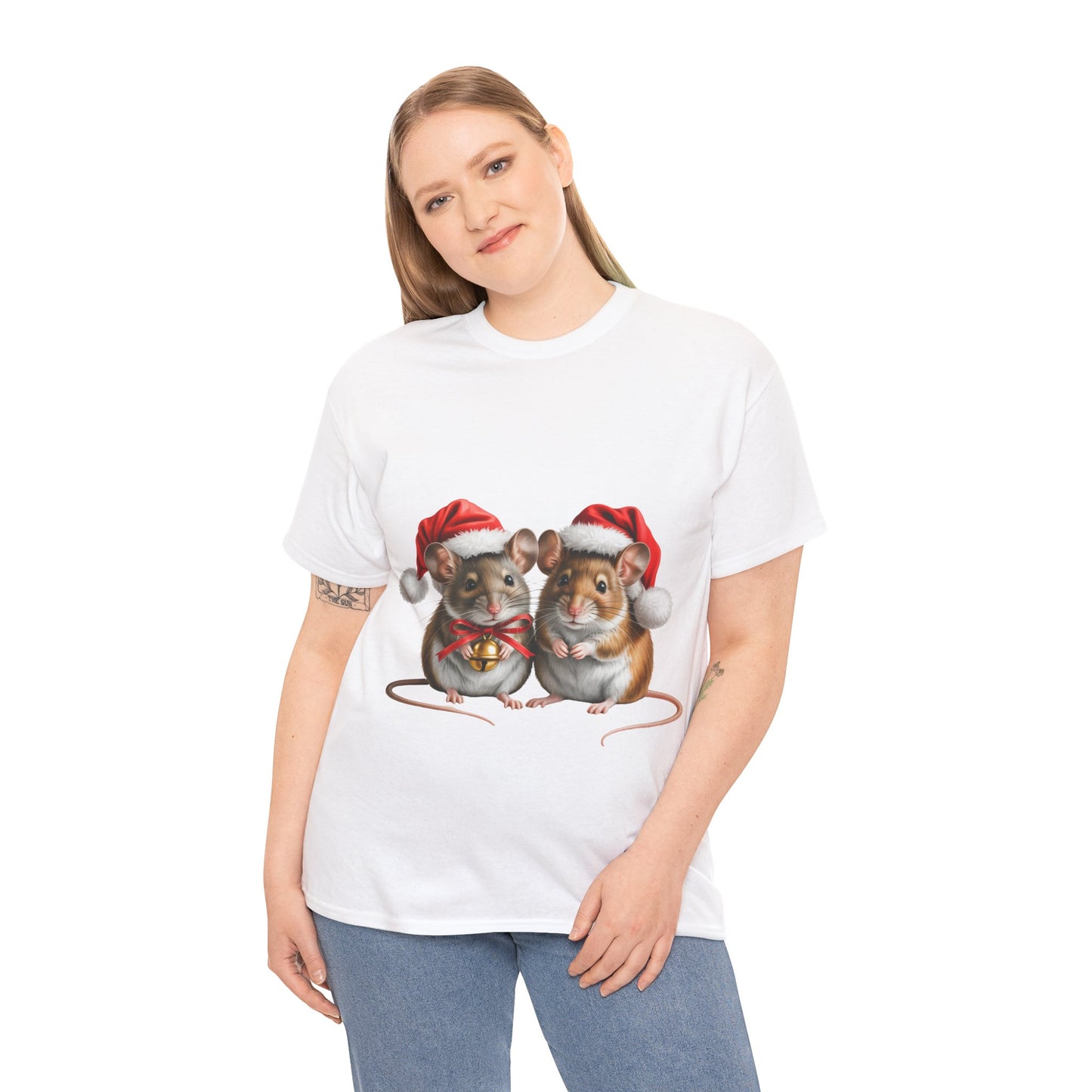 Christmas Mice T-Shirt – Holiday mice Lover Tee, Festive Small Animal Shirt, Cute Mouse Xmas Gift, Nature Lover Apparel, Holiday Pet Rodent Shirt for Mice Lovers