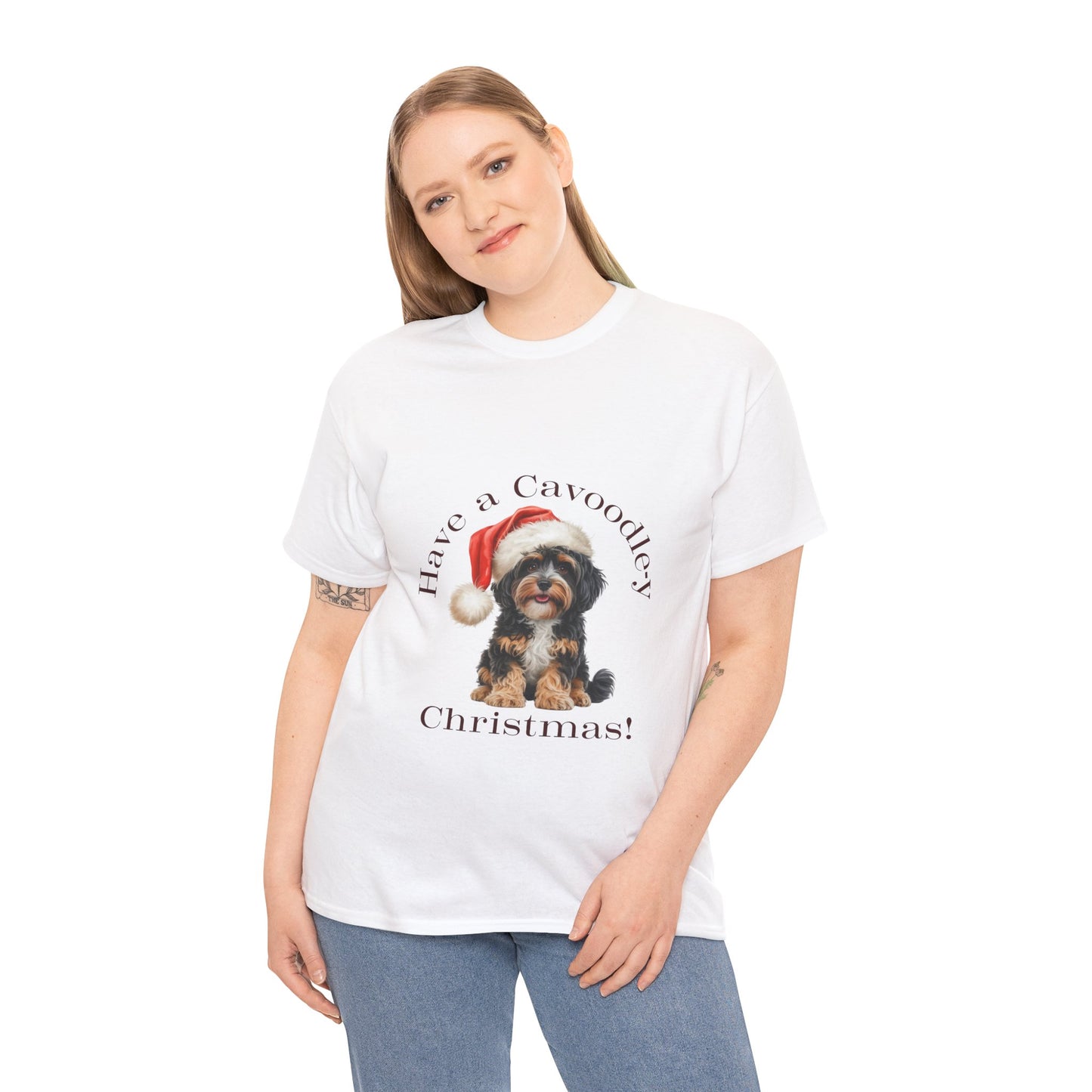 Have a Cavoodle-y Christmas T-Shirt, Festive Cavoodle Dog Christmas Tee, Cute Pet Lover Shirt, Holiday Apparel, Great Gift for Dog Owners