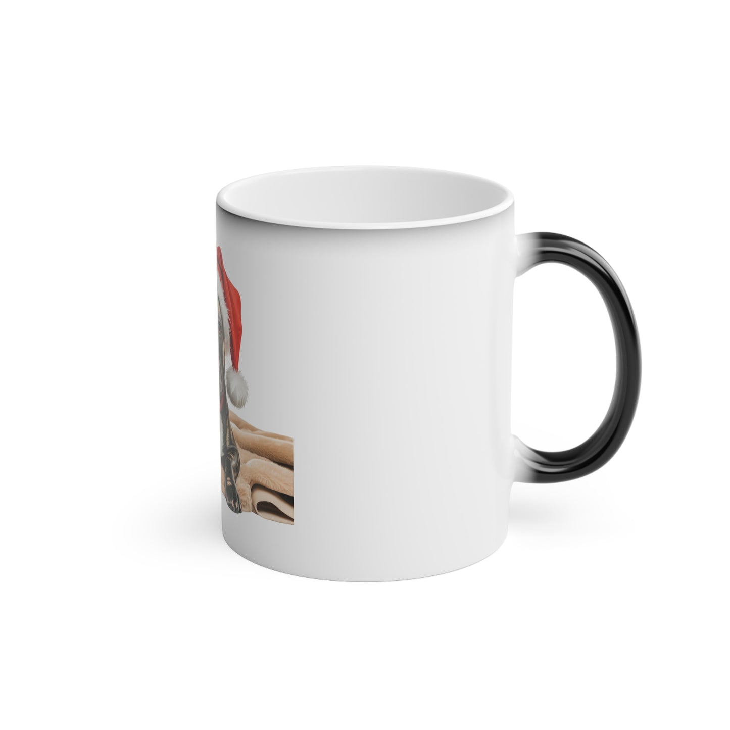 Merry Frenchie Christmas Magic Mug - Christmas Gift for Dog Lovers, Pet Mug, Holiday Decor, Cute Coffee Cup, Seasonal Present