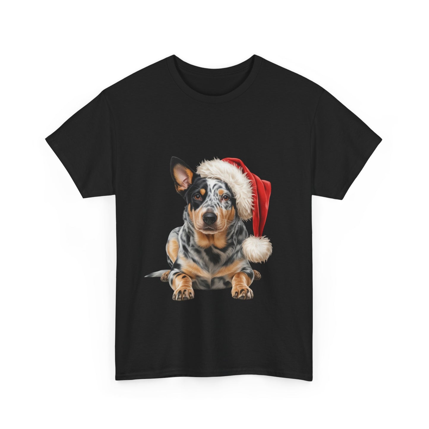 Blue Heeler Christmas T-Shirt, Festive Blue Heeler Dog Christmas Tee, Cute Pet Lover Shirt, Holiday Apparel, Great Gift for Dog Owners