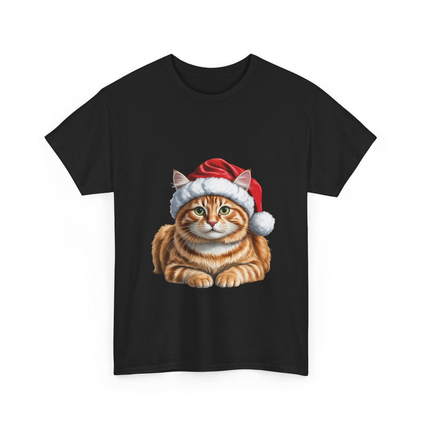Ginger Christmas T-Shirt, Festive Ginger Cat Christmas Tee, Cute Pet Lover Shirt, Holiday Apparel, Great Gift for Pet Owners