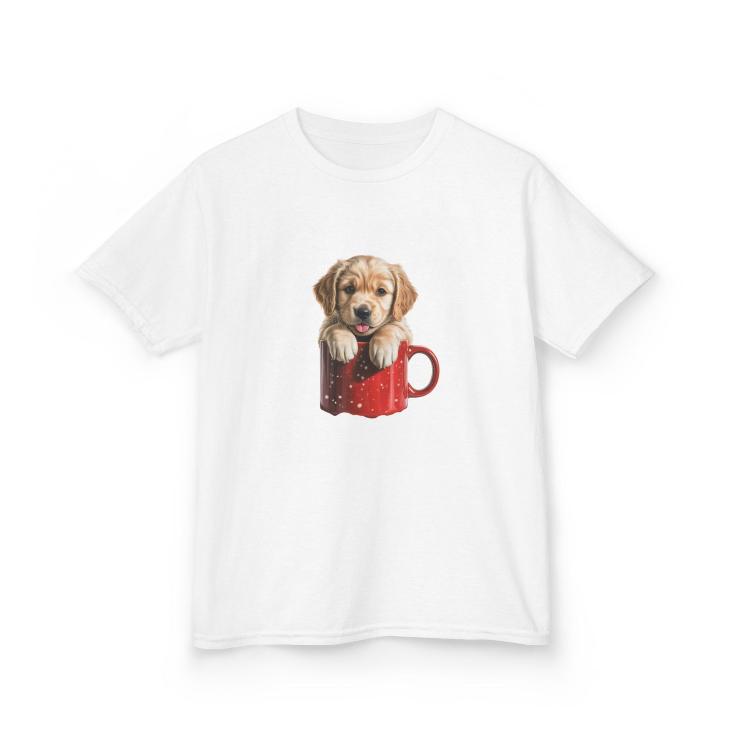 Kids Christmas Dog T-Shirt, Festive Dog Kids Christmas Tee, Cute Pet Lover Shirt, Holiday Apparel, Great Gift for Dog Owners