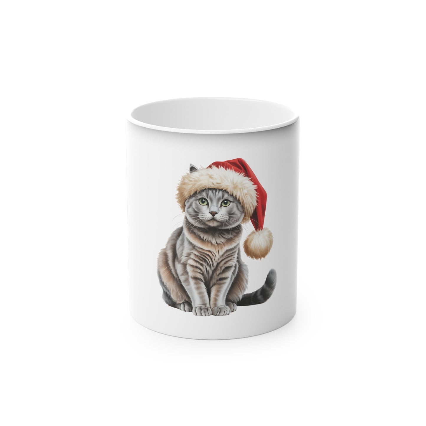 Furry & Bright with My Maine Coon Christmas Magic Mug, Holiday Gift, Cute Pet Lover Mug, Fun Coffee Cup, Festive Decor
