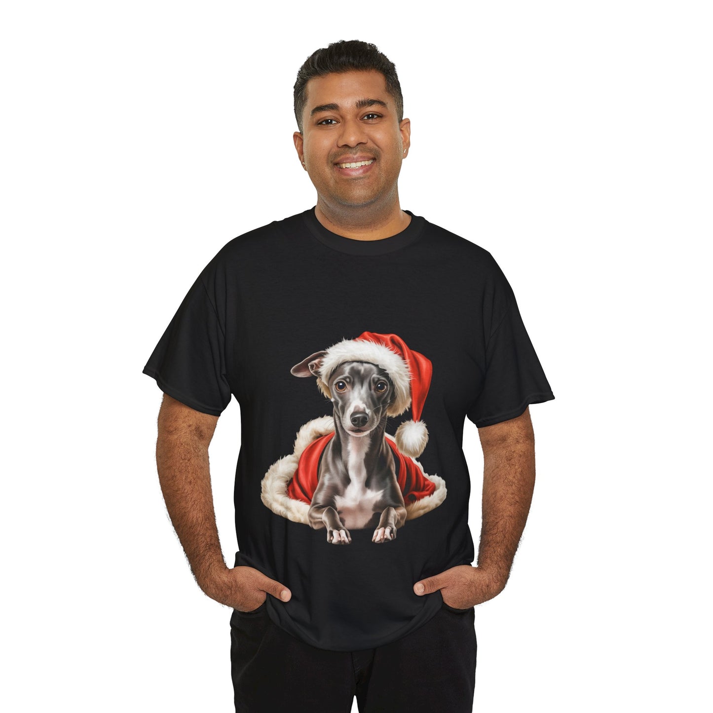 Italian Greyhound Christmas T-Shirt, Festive Iggy Dog Christmas Tee, Cute Pet Lover Shirt, Holiday Apparel, Great Gift for Dog Owners