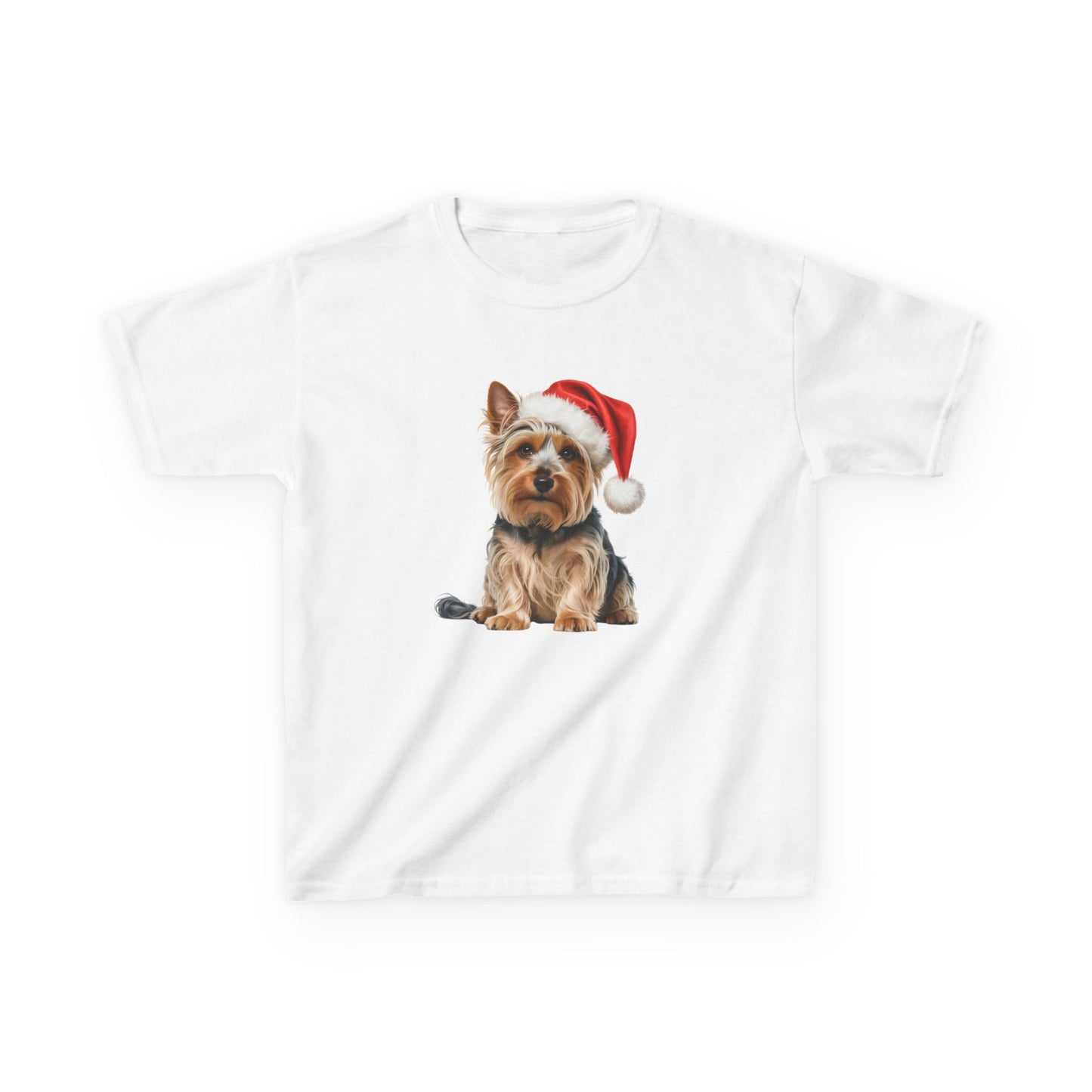 Kids Silky Terrier Christmas Dog T-Shirt, Festive Silky Terrier Dog Kids Christmas Tee, Cute Pet Lover Shirt, Holiday Apparel, Great Gift for Dog Owners