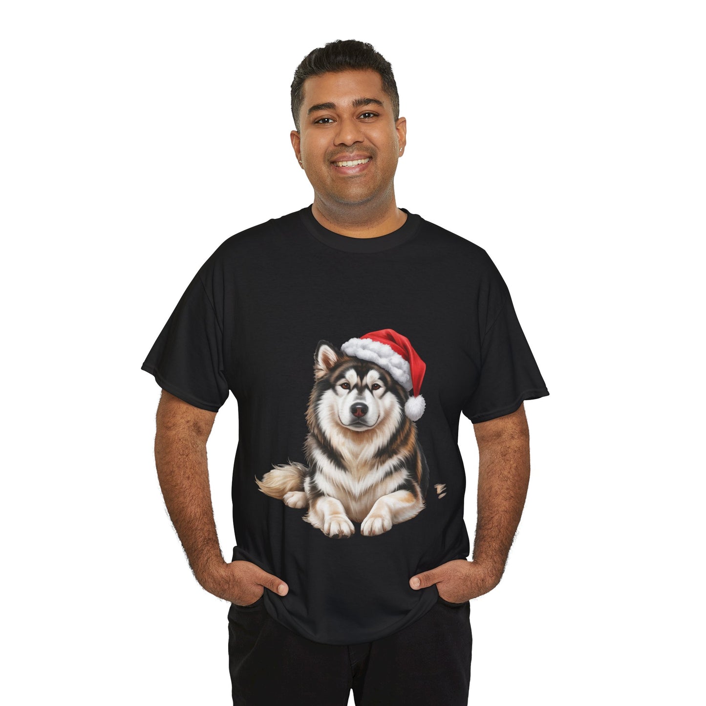 Malamute Christmas!! T-Shirt, Festive Malamute Dog Christmas Tee, Cute Pet Lover Shirt, Holiday Apparel, Great Gift for Dog Owners