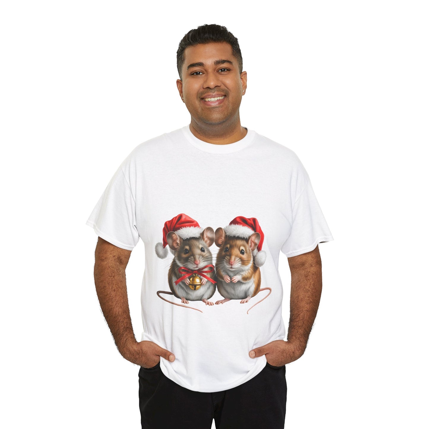 Christmas Mice T-Shirt – Holiday mice Lover Tee, Festive Small Animal Shirt, Cute Mouse Xmas Gift, Nature Lover Apparel, Holiday Pet Rodent Shirt for Mice Lovers