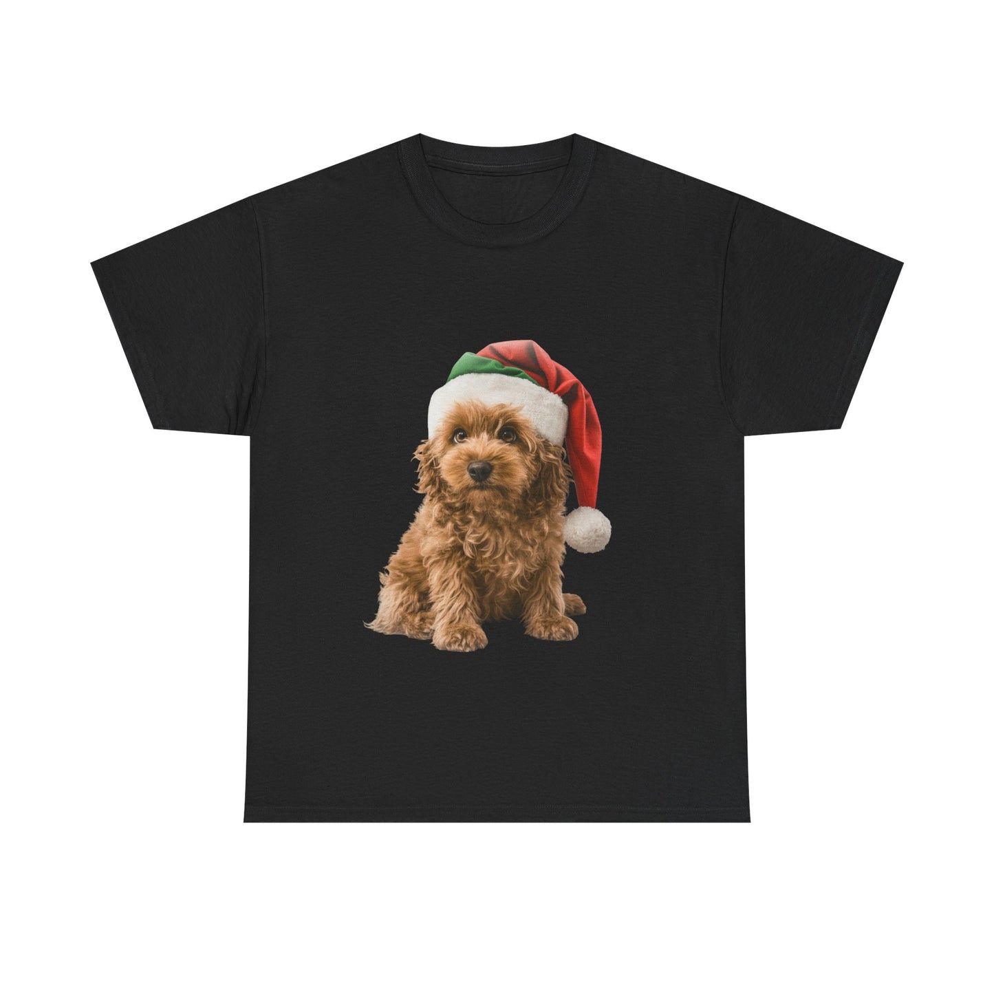 Tan Cavoodle dog Christmas! T-Shirt, Festive Cavoodle Christmas Tee, Cute Pet Lover Shirt, Holiday Apparel, Great Gift for Dog Owners, Preppy Style Top