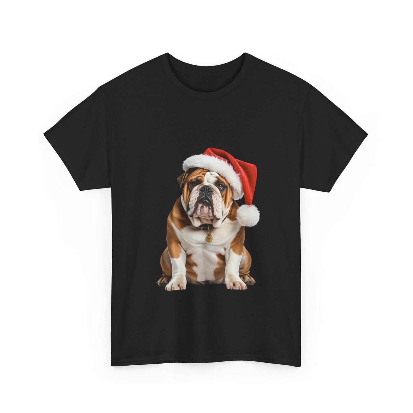 British Bulldog Christmas T-Shirt, Festive British Bulldog Christmas Tee, Cute Pet Lover Shirt, Holiday Apparel, Great Gift for Dog Owners