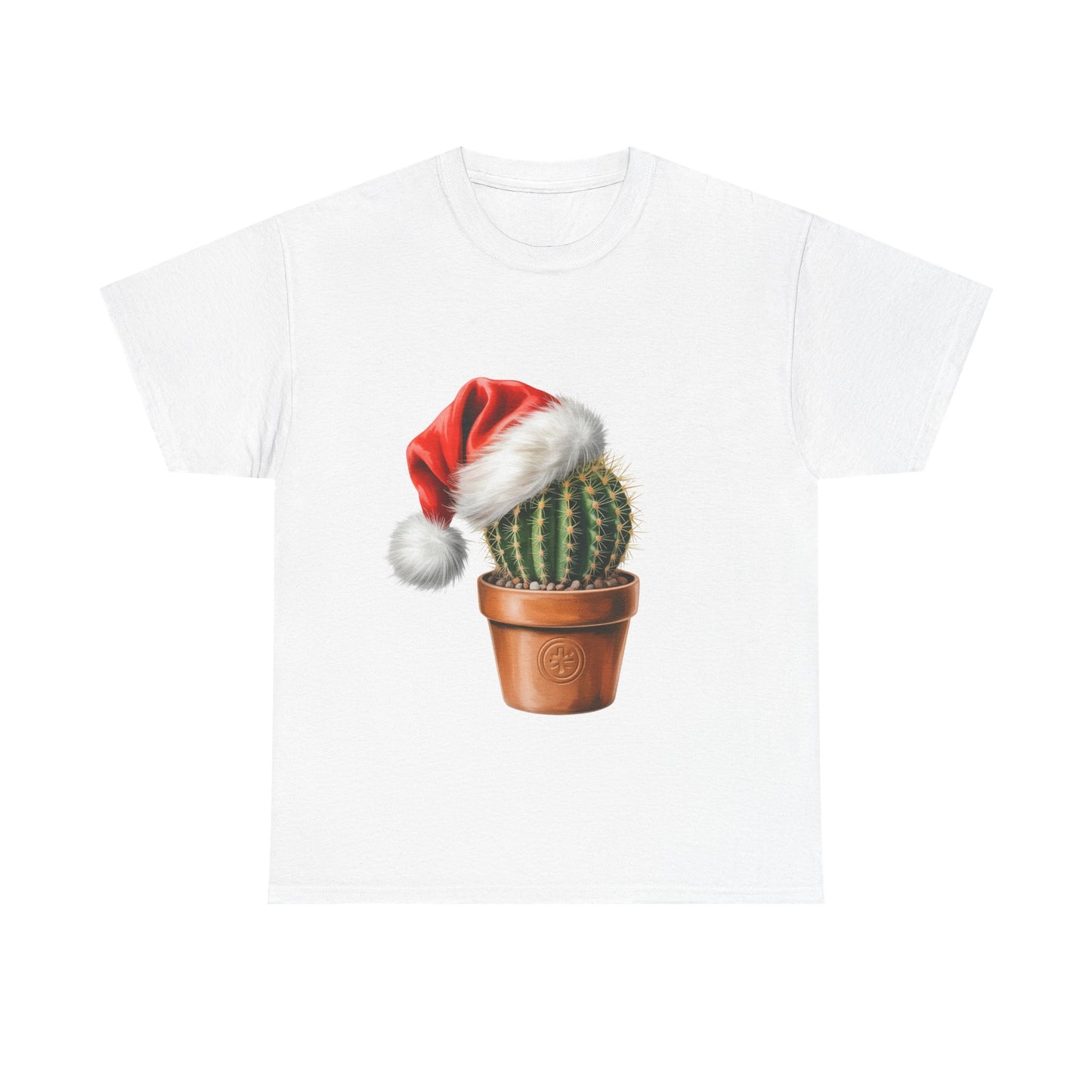 Cactus Christmas T-Shirt, Festive Cactus Graphic Tee, Holiday Shirt, Christmas Apparel, Gift for Cactus  Lovers, Cute Pet Tee, Comfortable Casual Wear