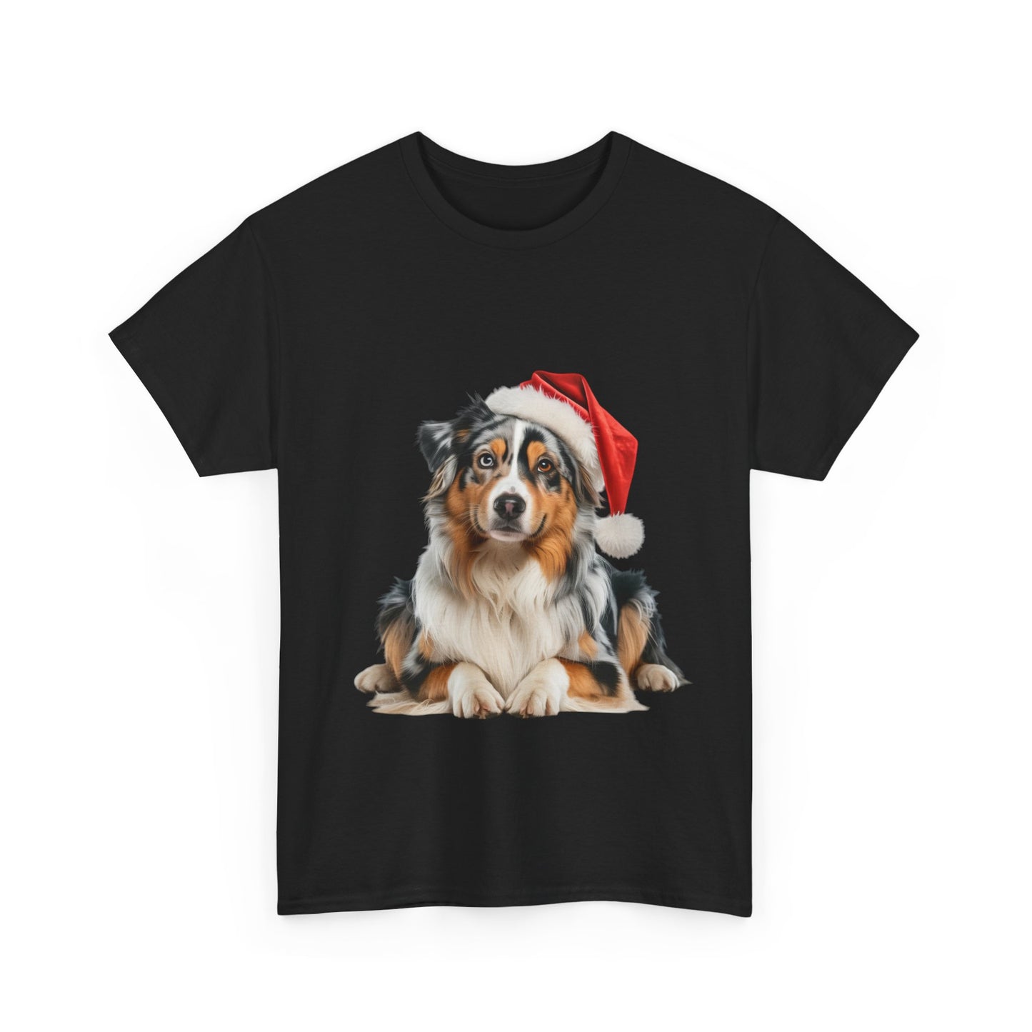 Australian Shepherd Christmas T-Shirt, Festive Aussie Shepherd Dog Christmas Tee, Cute Pet Lover Shirt, Holiday Apparel, Great Gift for Dog Owners
