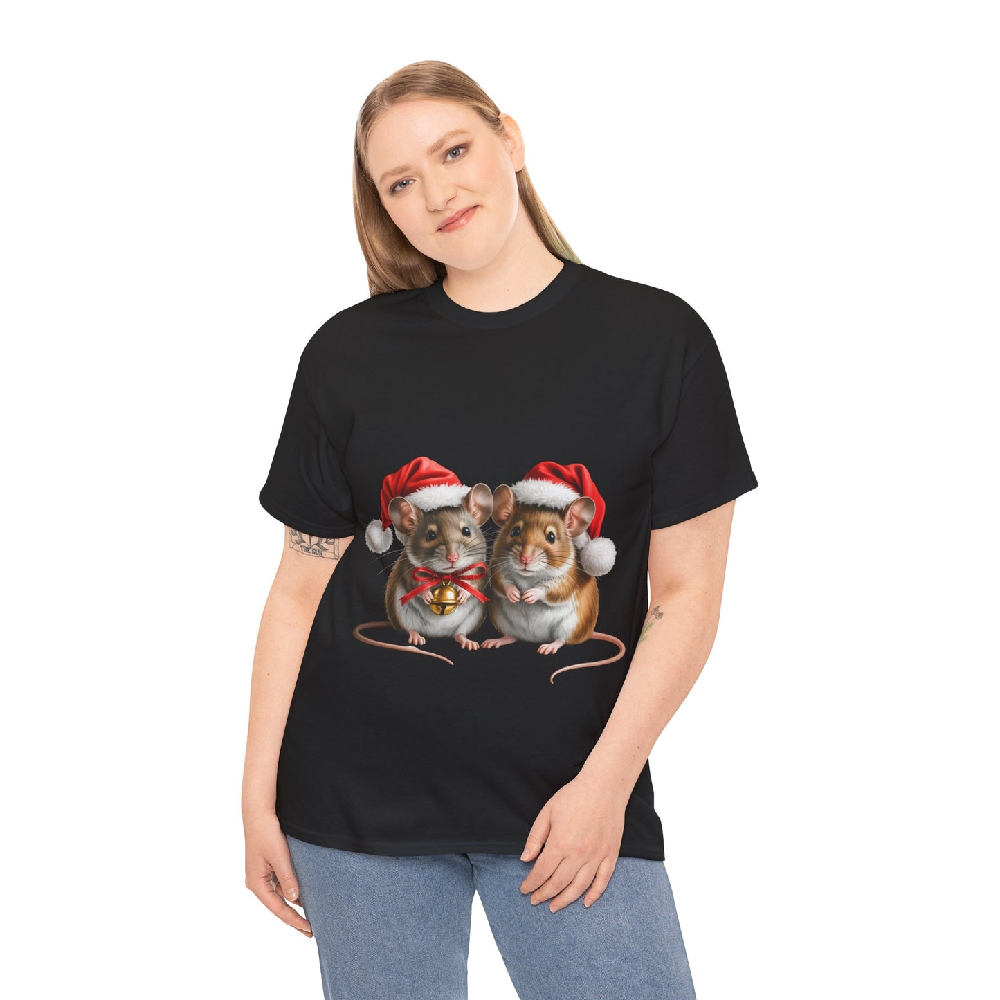 Christmas Mice T-Shirt – Holiday mice Lover Tee, Festive Small Animal Shirt, Cute Mouse Xmas Gift, Nature Lover Apparel, Holiday Pet Rodent Shirt for Mice Lovers