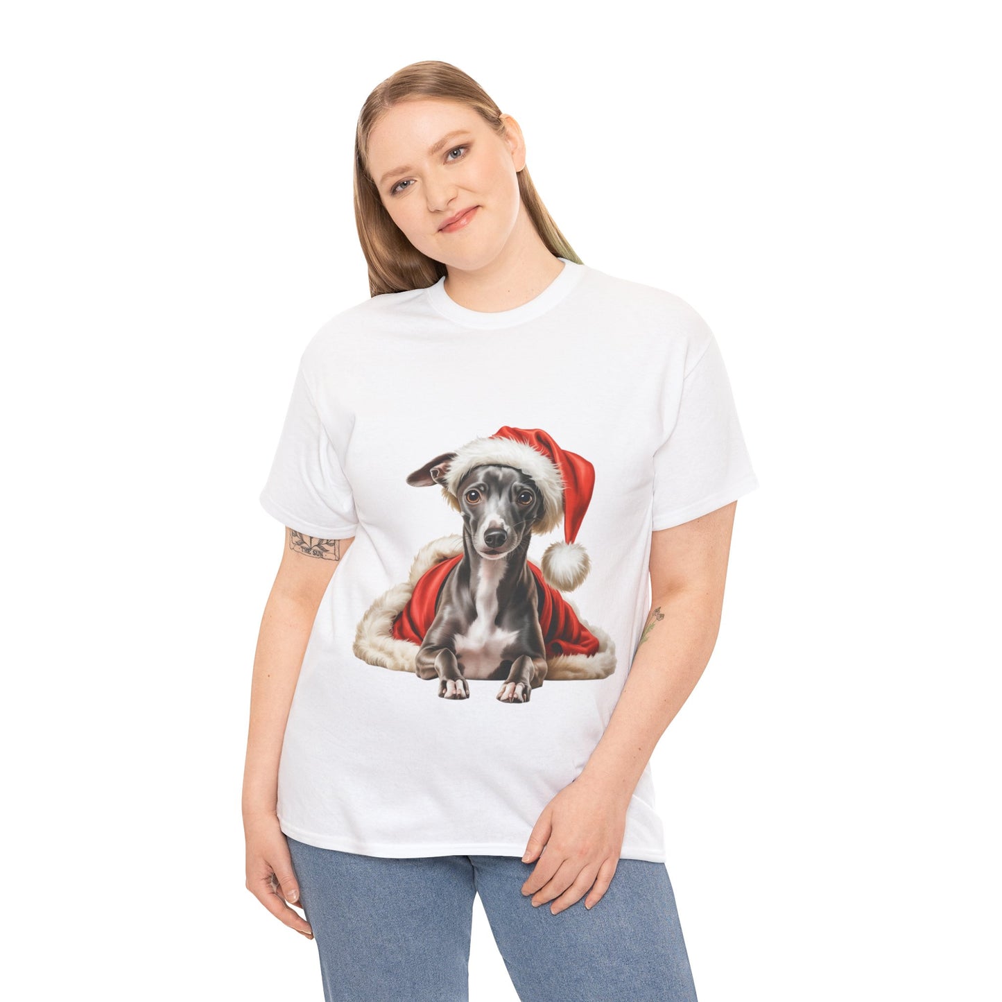 Italian Greyhound Christmas T-Shirt, Festive Iggy Dog Christmas Tee, Cute Pet Lover Shirt, Holiday Apparel, Great Gift for Dog Owners