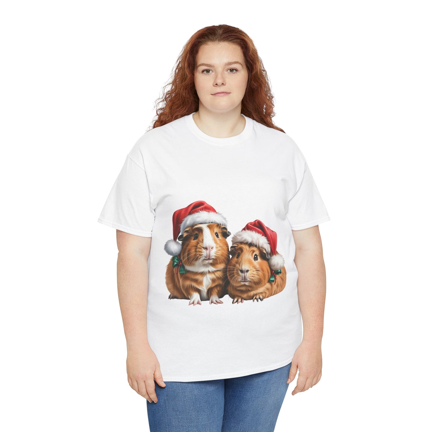 Guinea Pigs Christmas T-Shirt – Holiday Guinea Pigs Pet Lover Tee, Festive Small Animal Shirt, Cute Guinea Pig Xmas Gift, Adorable Pet Apparel, Holiday Rodent Shirt for Guinea Pig Lovers