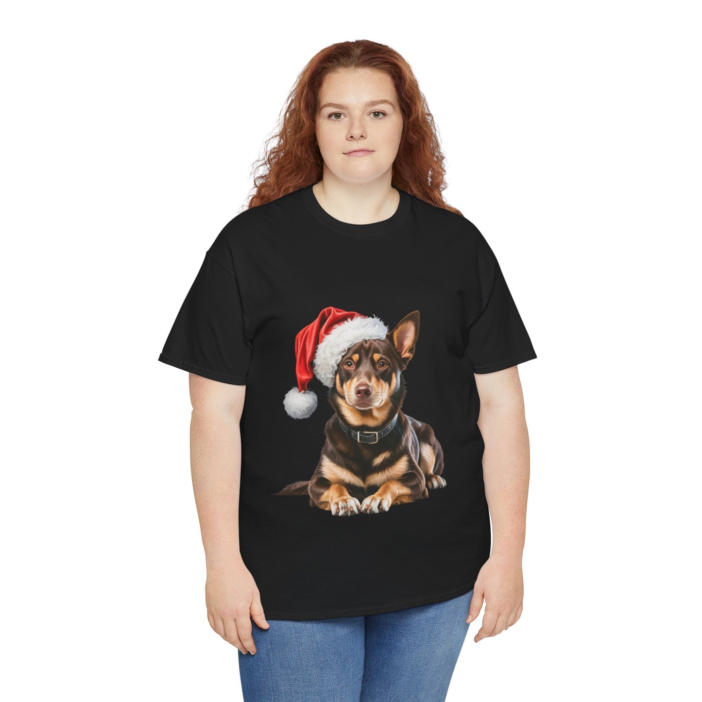 Kelpie Christmas T-Shirt, Festive Kelpie Dog Christmas Tee, Cute Pet Lover Shirt, Holiday Apparel, Great Gift for Dog Owners