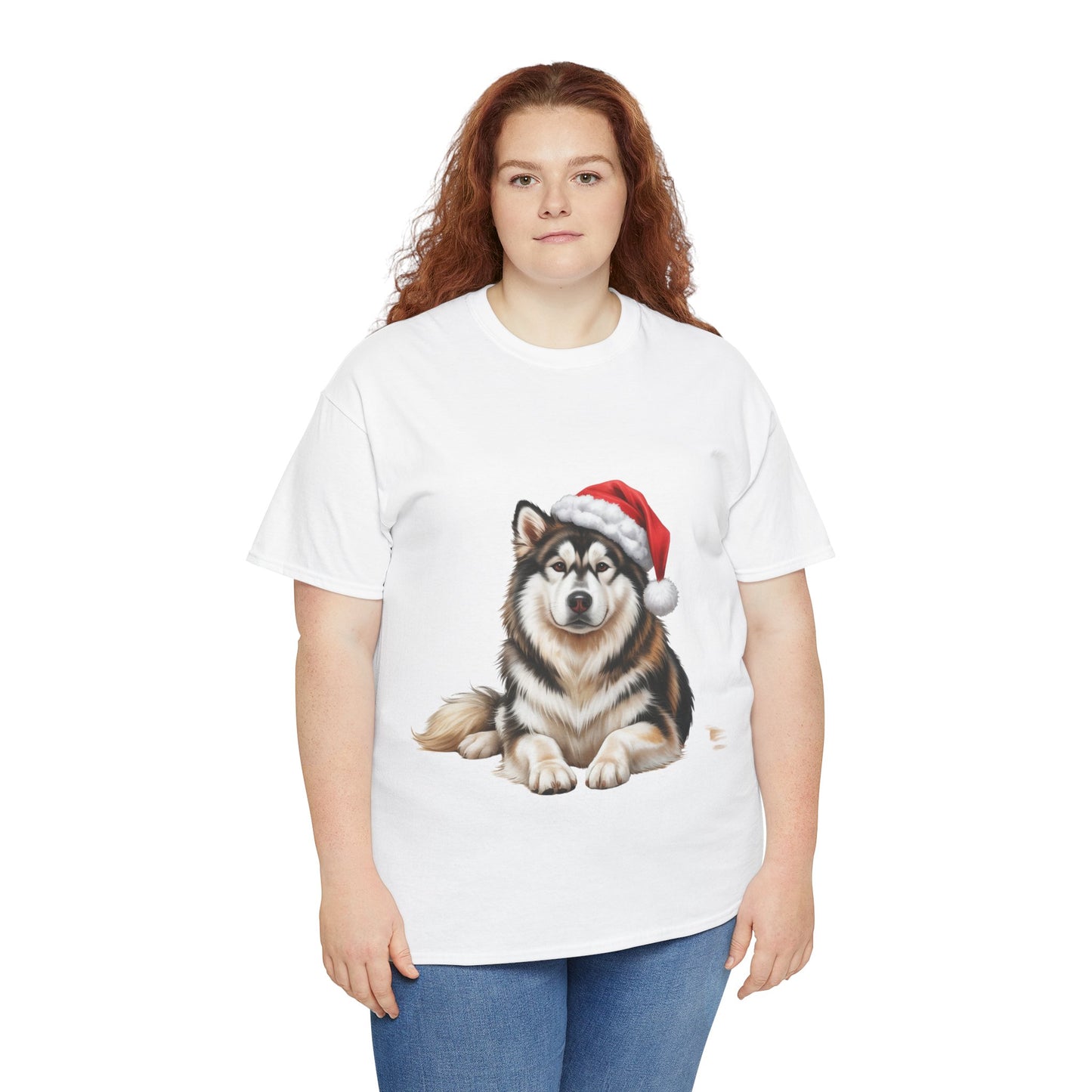 Malamute Christmas!! T-Shirt, Festive Malamute Dog Christmas Tee, Cute Pet Lover Shirt, Holiday Apparel, Great Gift for Dog Owners