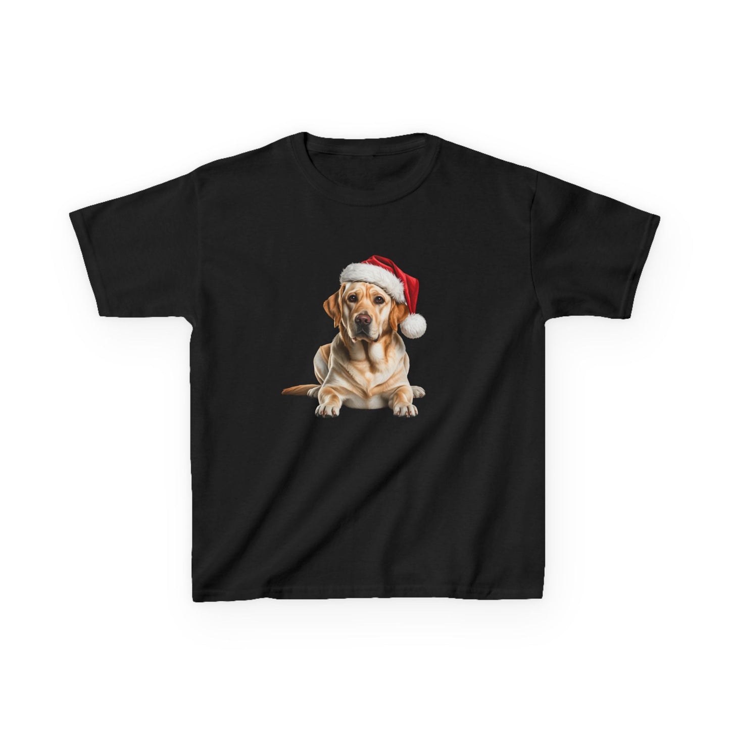 Kids Labrador Christmas Dog T-Shirt, Festive Labrador Dog Kids Christmas Tee, Cute Pet Lover Shirt, Holiday Apparel, Great Gift for Dog Owners